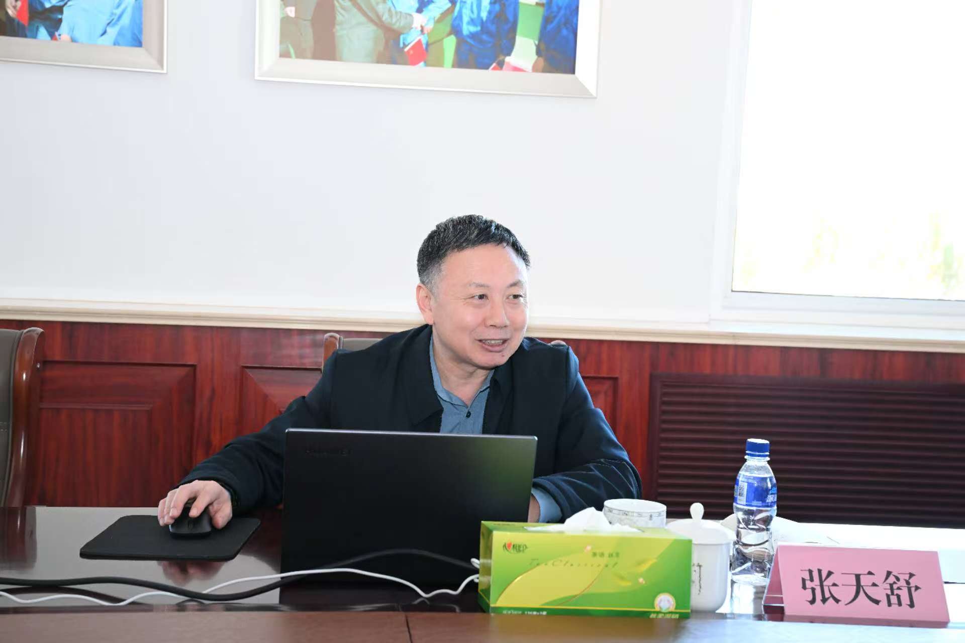 中水公司党委副书记、总经理张天舒 赴公司宣讲党的...