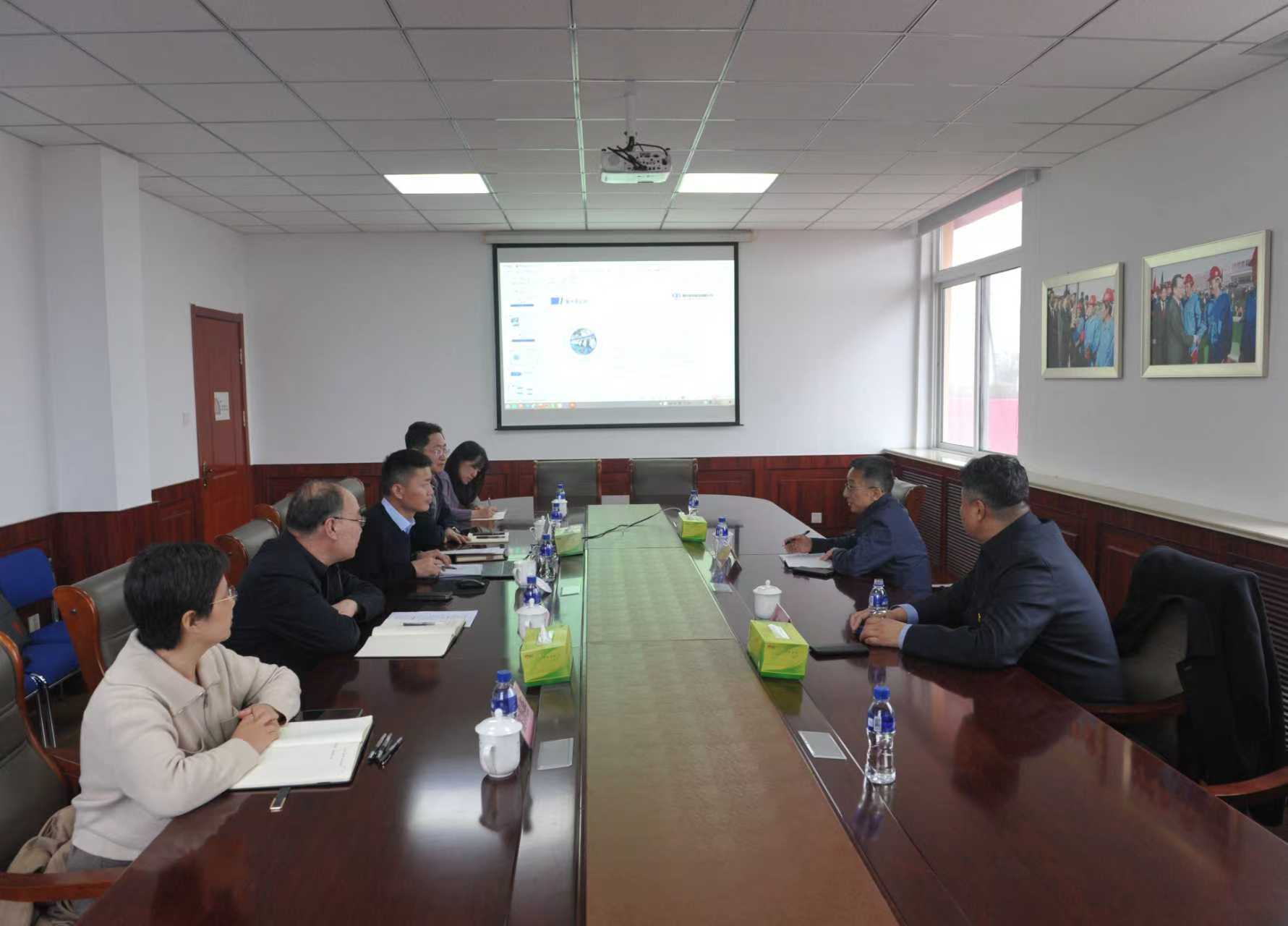 中水公司党委书记、董事长叶少华一行赴烟台调研